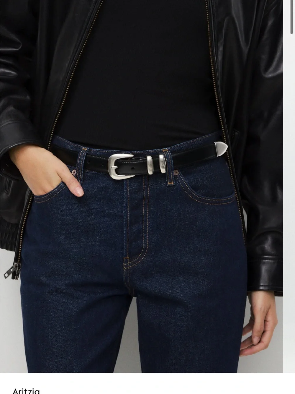 Legendary Solid Brass Leather Belt